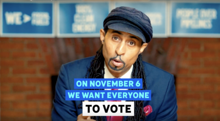 Mustafa Ali wants you to get out the vote